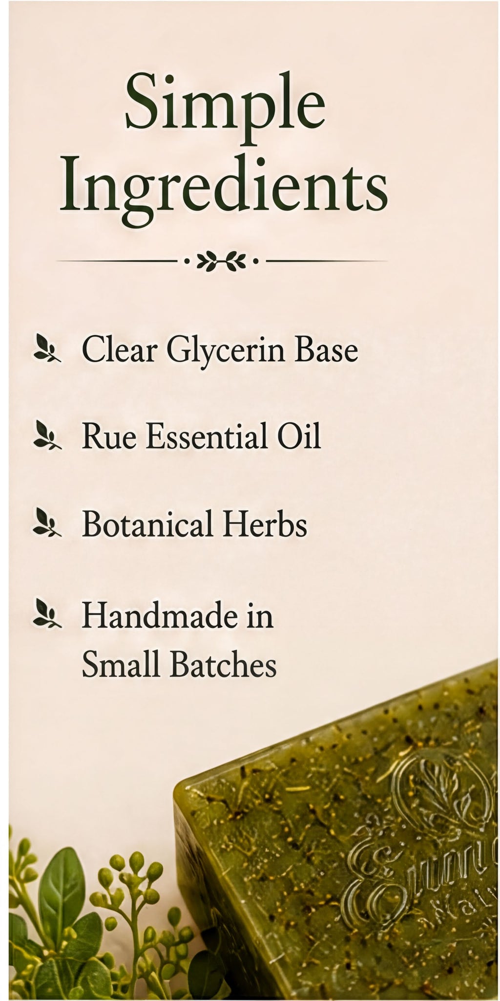 Herbal Soap, Lucky Oil & Bath Soak Set for Natural Wellness & Good Energy - Enmanis Naturals