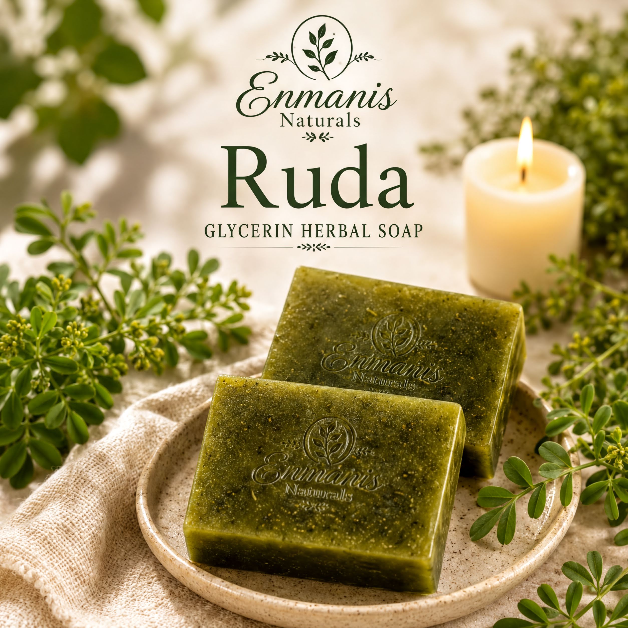 Herbal Soap, Lucky Oil & Bath Soak Set for Natural Wellness & Good Energy - Enmanis Naturals