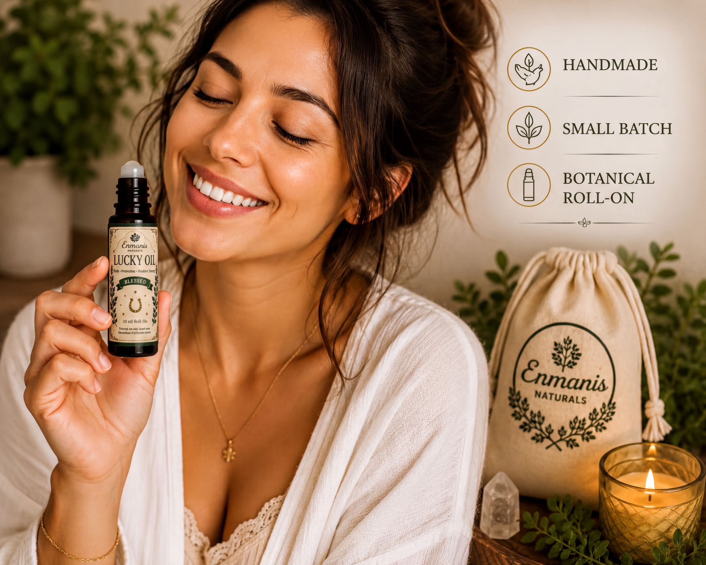 Spiritual Rue Oil, Aceite Esotérico Ruda - Enmanis Naturals