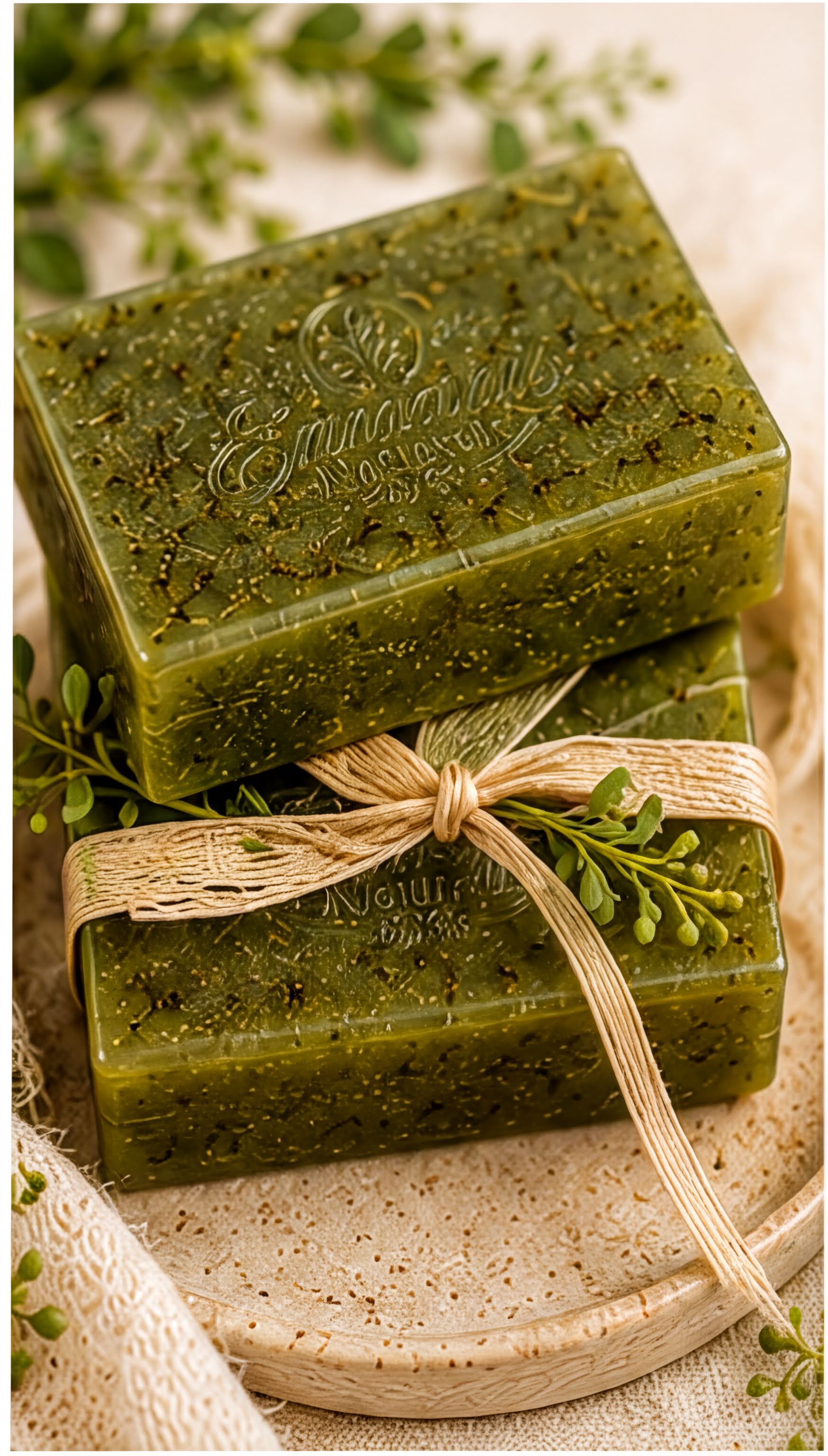 Herbal Soap, Lucky Oil & Bath Soak Set for Natural Wellness & Good Energy - Enmanis Naturals