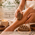 Coffee Soap | Goat Milk Massage Bar, Exfoliating Aroma - Handmade Natural Skincare, Artisan