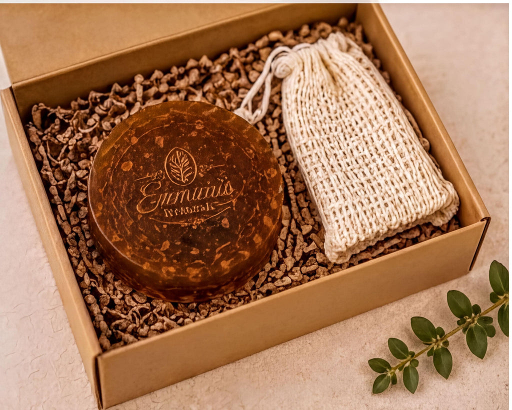 Handmade Orange, Glycerin Soap Gift Set | Citrus Oil | Dried Peel | Translucent Amber Bars
