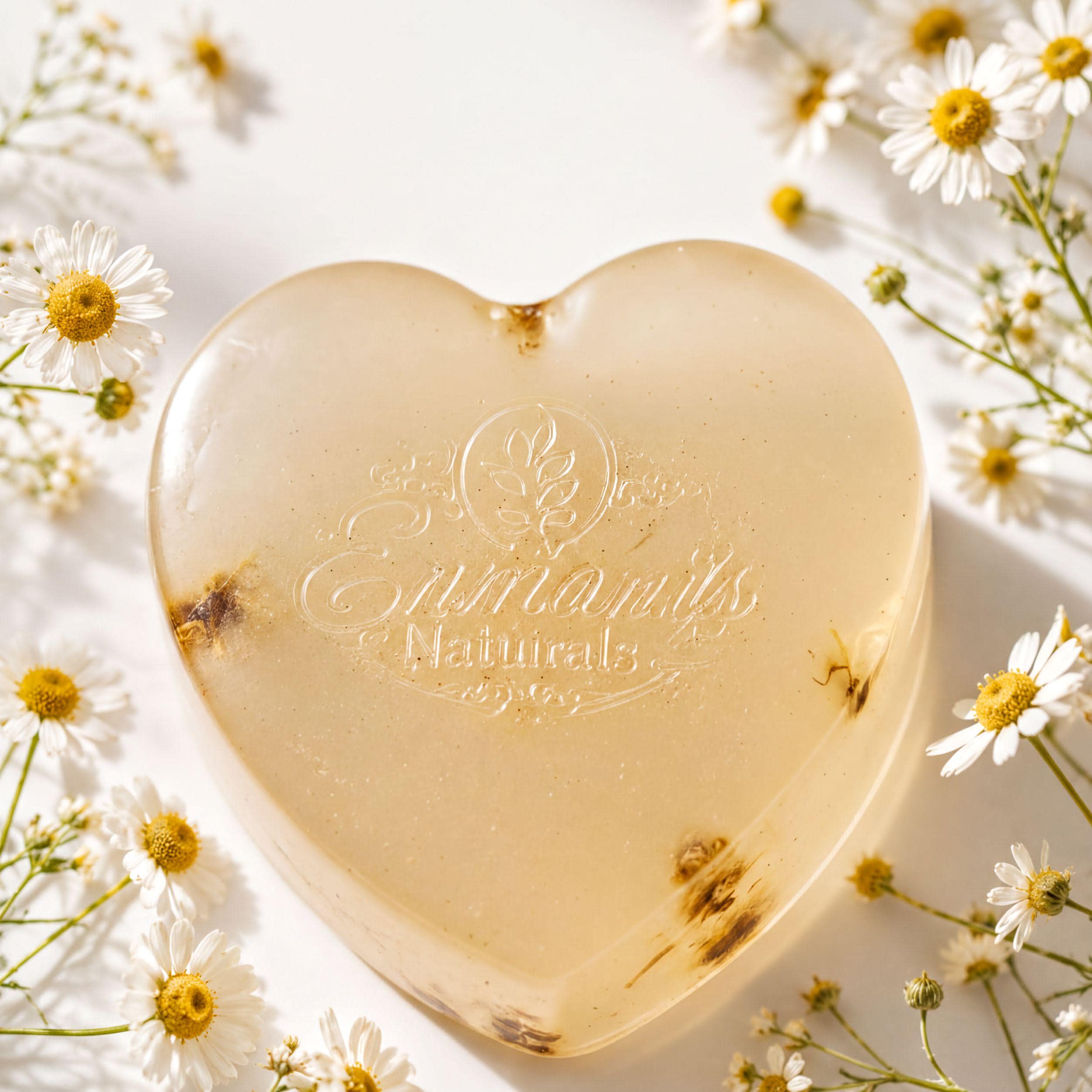 New Mom Self Care Gift Box | Postpartum Spa Set Heart Soaps, Eye Mask, Scrunchie, Muslin Cloth