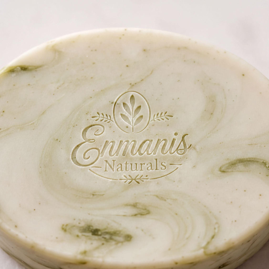 Matcha Rice Milk Soap | Goat Milk Green Tea Bar | Rice Powder, Kaolin Clay & Vitamin E | White Tea Bergamot Soap | 5 Oz set of 3