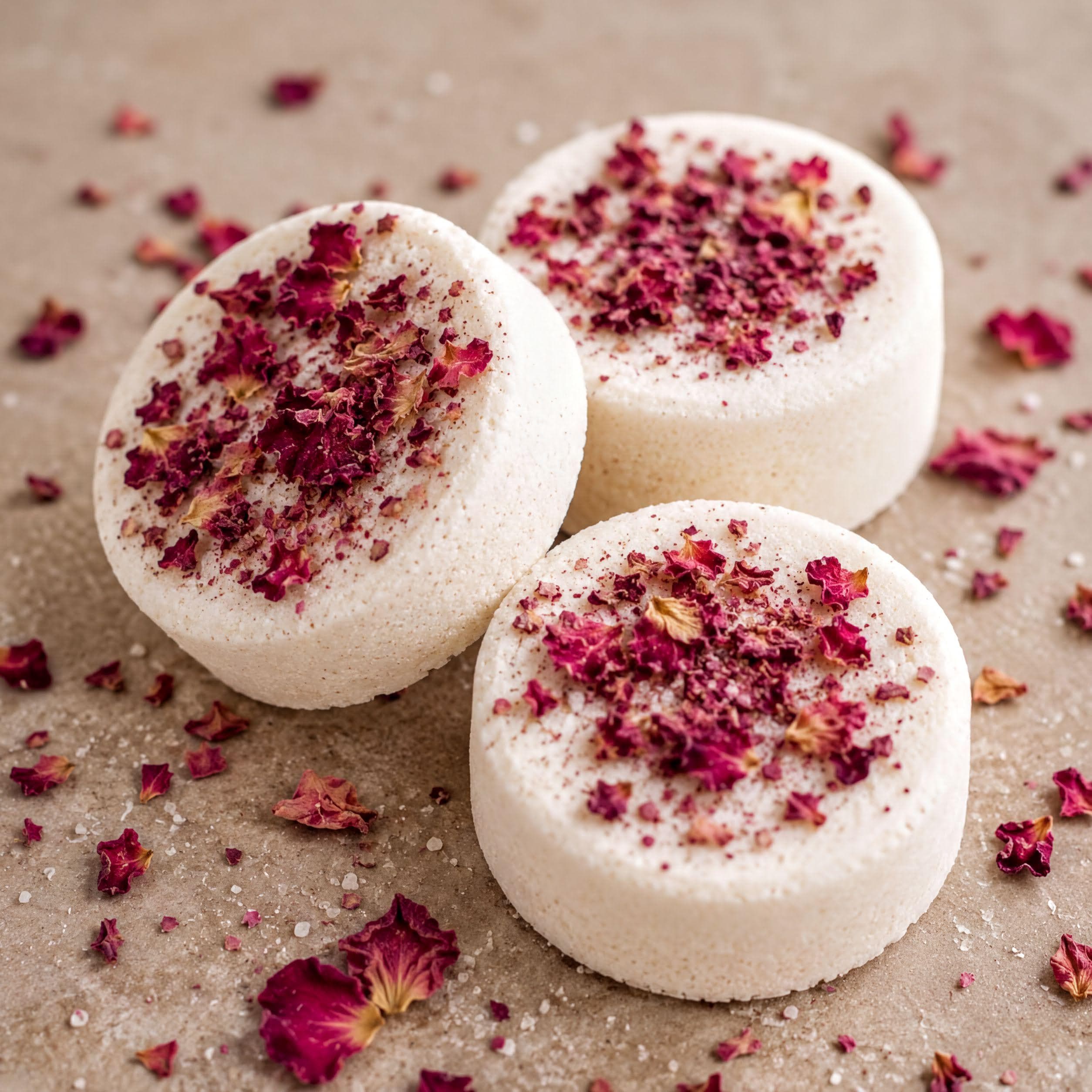 7 Shower Steamers Gift Set with Persimmon Goat Milk Soap & Bamboo Dish | Aromatherapy Spa