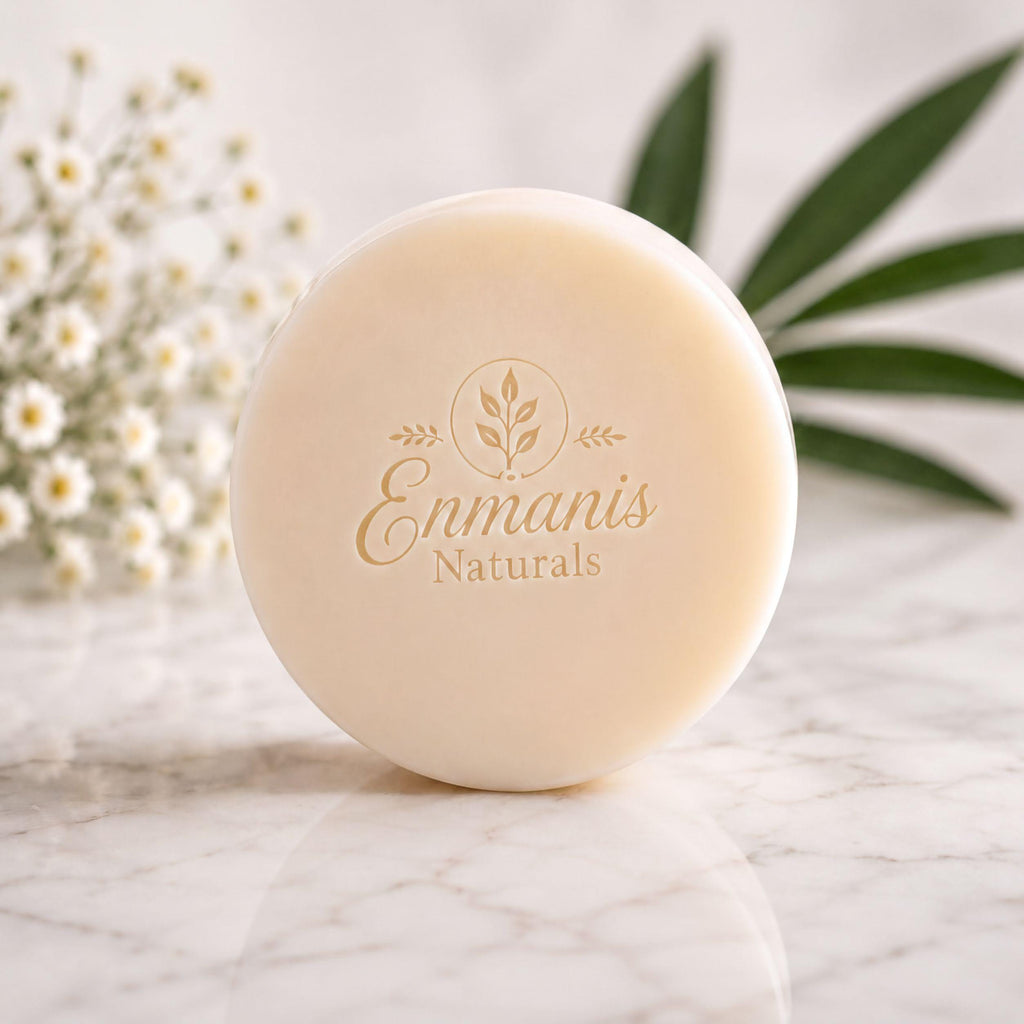 Handmade Rice Soap, Goat Milk Facial Bar, Korean Skincare Ritual, Small Batch Cleansing