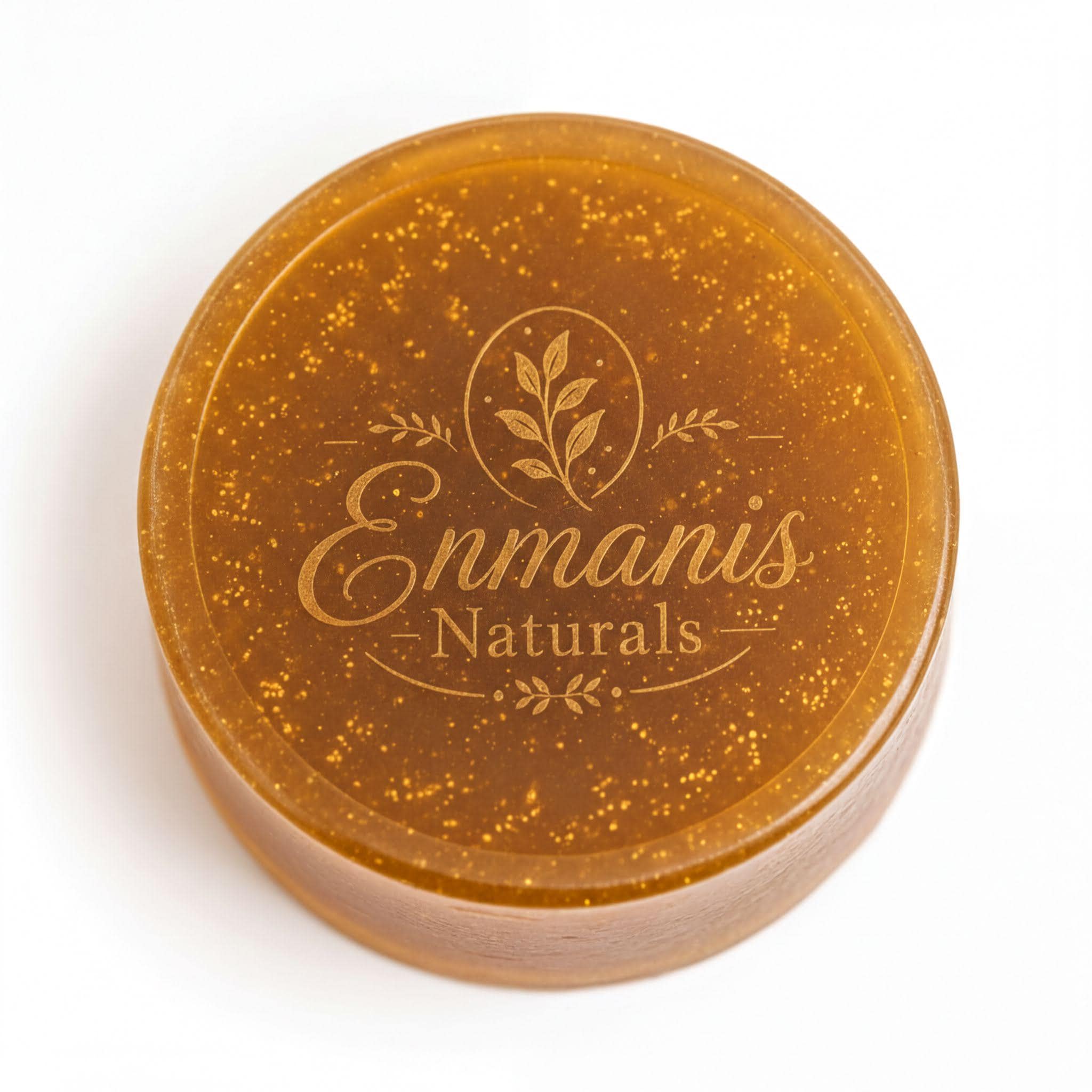 Handmade Orange, Glycerin Soap Gift Set | Citrus Oil | Dried Peel | Translucent Amber Bars
