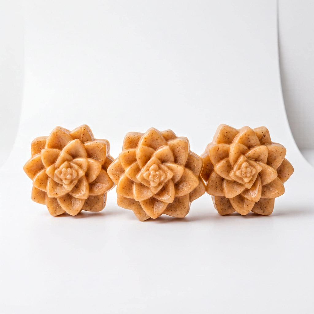 Persimmon Goat Milk Soap Bar | Niacinamide, Kaolin Clay, Blood Orange Cedarwood (Set of 3)