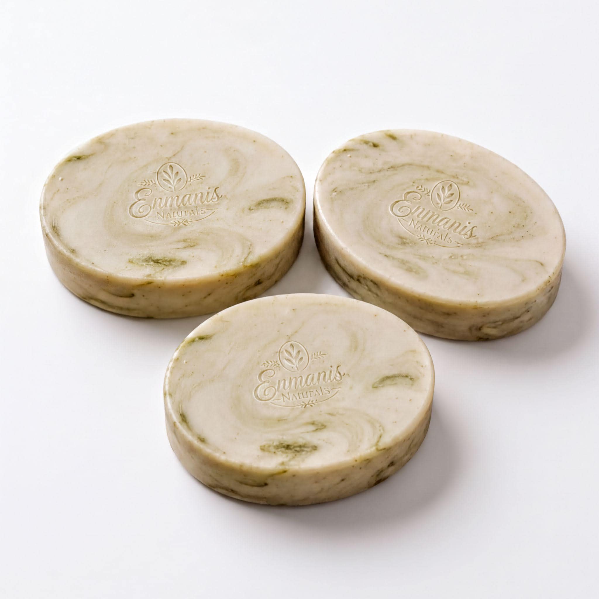 Matcha Rice Milk Soap | Goat Milk Green Tea Bar | Rice Powder, Kaolin Clay & Vitamin E | White Tea Bergamot Soap | 5 Oz set of 3