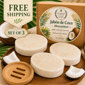Handmade Coconut Glycerin Soap Bar, Creamy Lather, 5 Oz Bath Gift