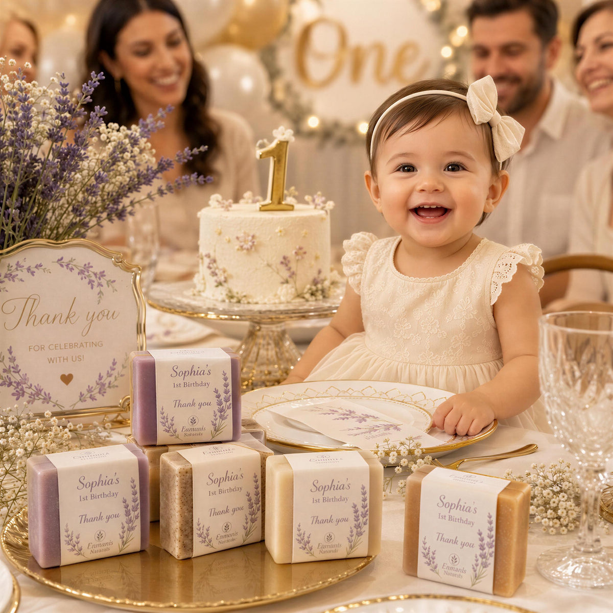 Personalized Handmade Soap Favors, Wedding, Bridal Shower, Baby Shower Gifts (2 oz)