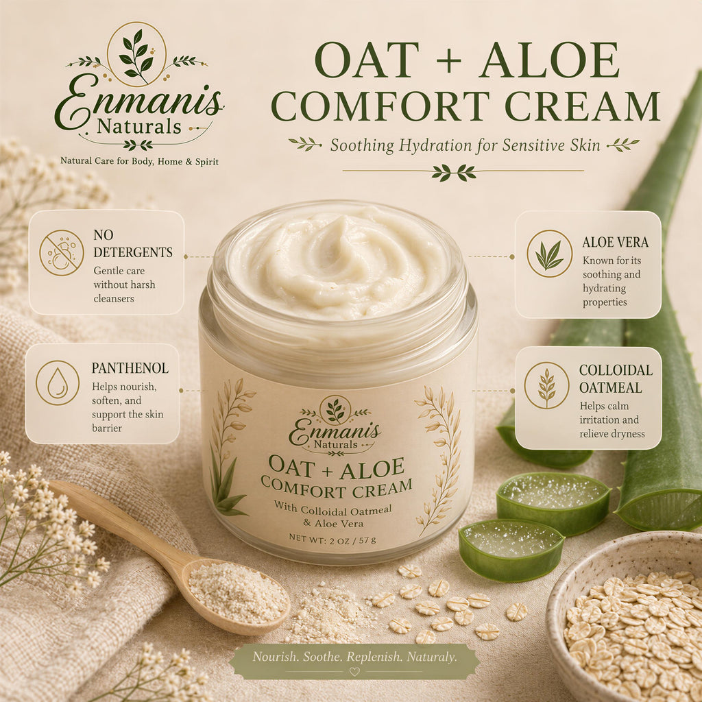Tattoo Soap, Aftercare Set | Oat Aloe Duo | Fragrance-Free Handmade Ivory Pouch, Sensitive Skin Gift