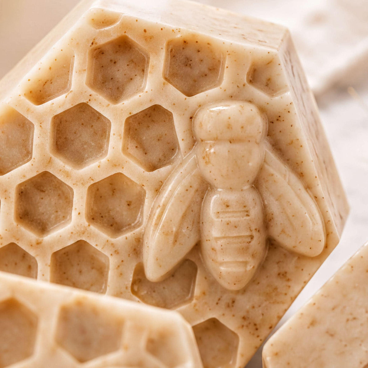 Golden Oat Soap | Whipped Body Polish, Shea Butter, Cane Sugar, Warm Vanilla Aroma, Spa Ritual, 4 Oz