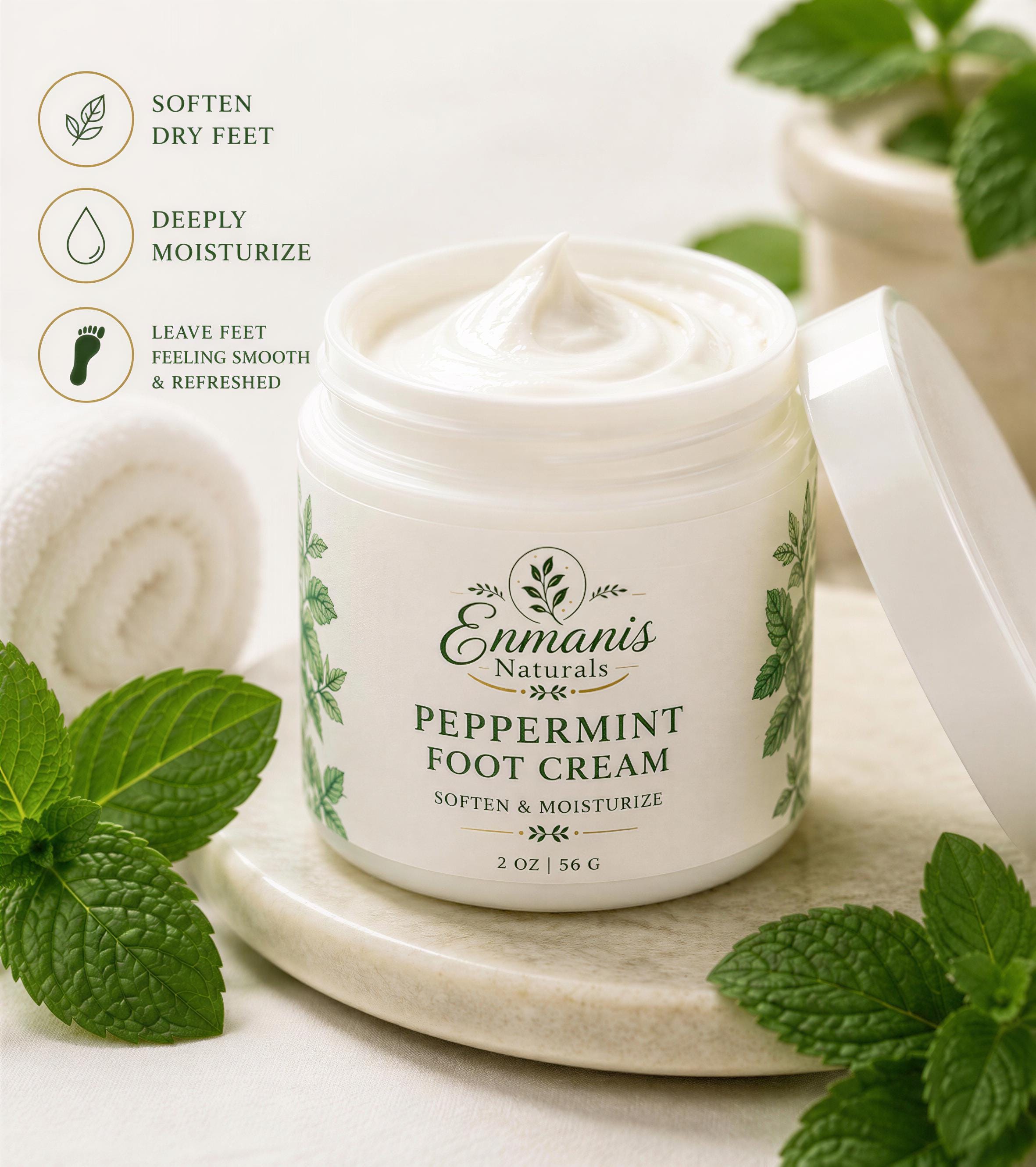 Organic Eucalyptus Peppermint Pedicure Spa Kit – Gift-Ready Foot Care Set