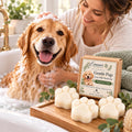 Dog Paw Wash | Goat Milk, Oatmeal, Jojoba | Handmade Gentle Fragrance-Free Puppy Bath Bar
